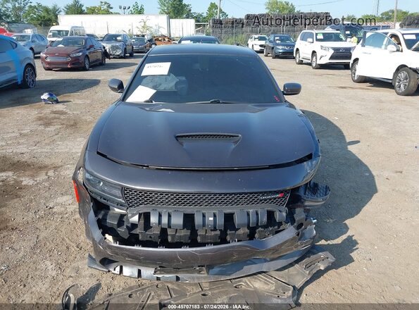 2C3CDXCT6KH575545 2019 DODGE CHARGER Black Rear interior view