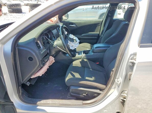 2C3CDXCT6MH524968 2021 DODGE CHARGER Silver Vista interior delantera
