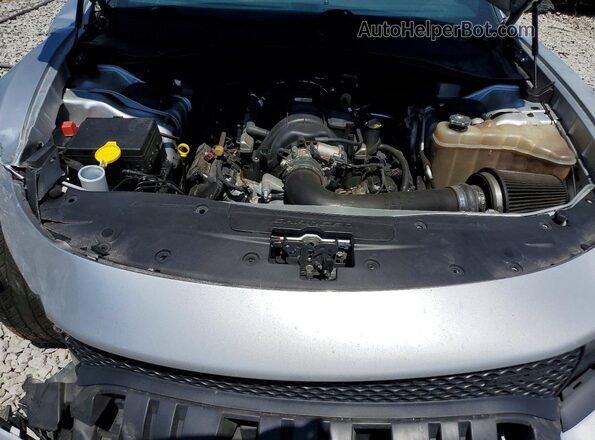 2C3CDXCT6MH524968 2021 DODGE CHARGER Silver Vista interior trasera