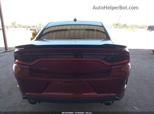2C3CDXCT6MH594907 2021 DODGE CHARGER Burgundy 