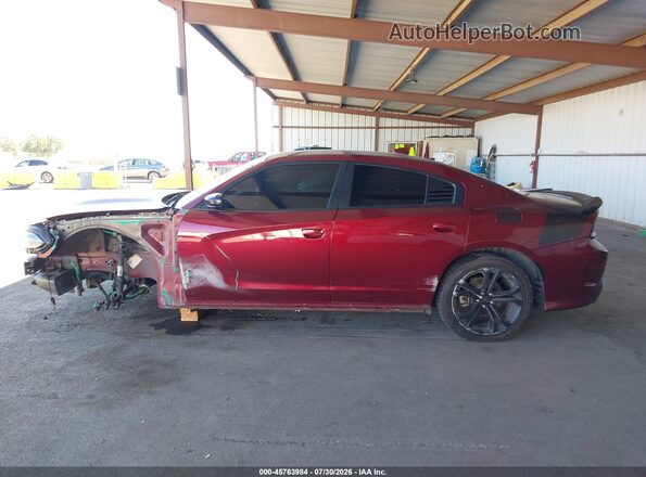 2C3CDXCT6MH594907 2021 DODGE CHARGER Burgundy 