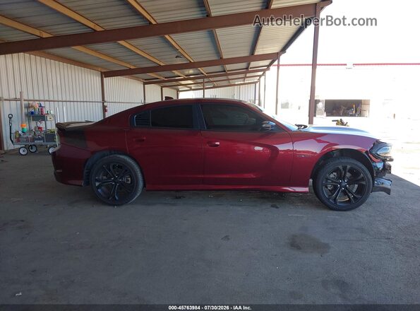 2C3CDXCT6MH594907 2021 DODGE CHARGER Burgundy სალონის 360-გრადუსიანი ხედი