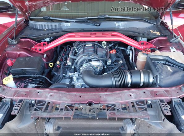 2C3CDXCT6MH594907 2021 DODGE CHARGER Burgundy უკანა ხედი