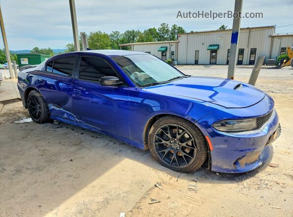 2C3CDXCT6MH598469 2021 DODGE CHARGER Blue Առջևի աջ