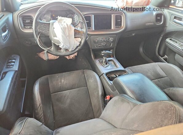 2C3CDXCT6MH598469 2021 DODGE CHARGER Blue Առջևի վահանակի տեսք