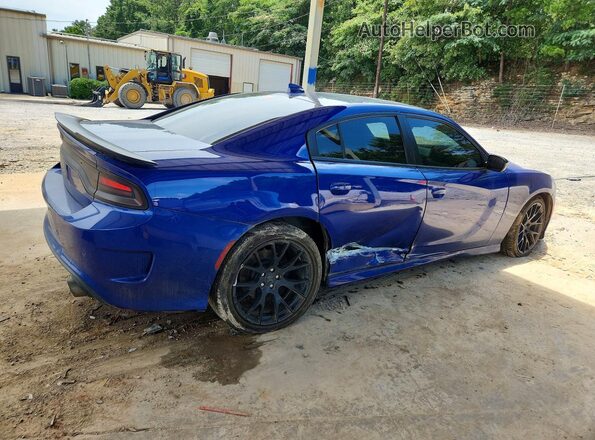 2C3CDXCT6MH598469 2021 DODGE CHARGER Blue Հետևի աջ