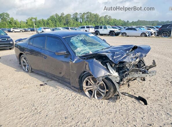2C3CDXCT6NH165901 2022 DODGE CHARGER Gray Передня права чверть