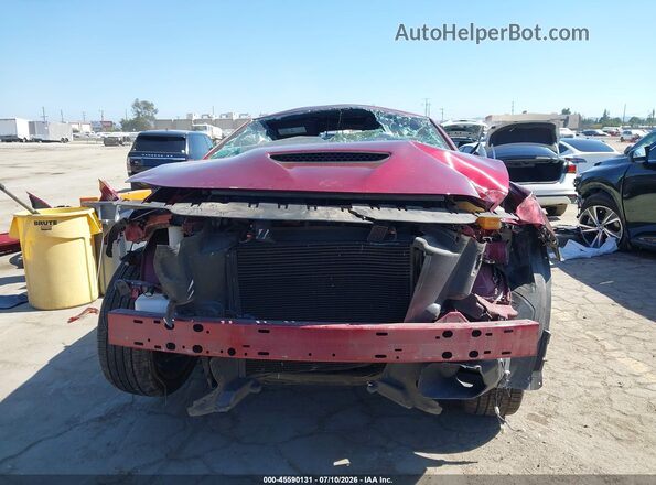 2C3CDXCT6PH623035 2023 DODGE CHARGER Burgundy Vista del cuadro de instrumentos