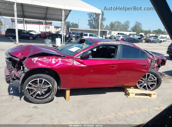 2C3CDXCT6PH623035 2023 DODGE CHARGER Burgundy Vista interior de 360 grados