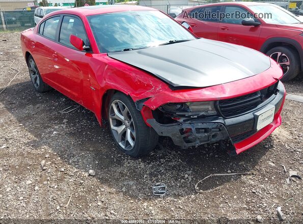 2C3CDXCT7GH169913 2016 DODGE CHARGER Red Դիմացի տեսք
