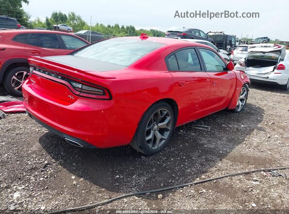 2C3CDXCT7GH169913 2016 DODGE CHARGER Red Հետևի աջ