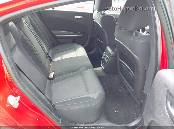 2C3CDXCT7GH169913 2016 DODGE CHARGER Red VIN կոդի պիտակի տեսք