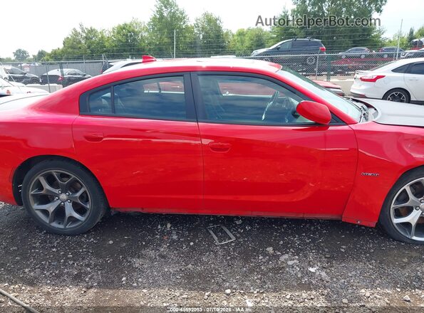 2C3CDXCT7GH169913 2016 DODGE CHARGER Red Սալոնի 360 աստիճան տեսք