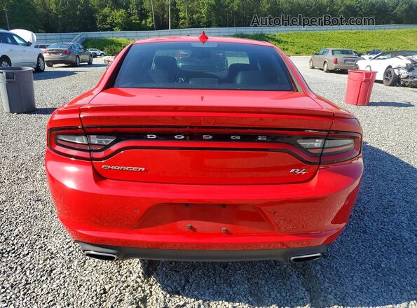 2C3CDXCT7GH272555 2016 DODGE CHARGER Красный Вид сзади