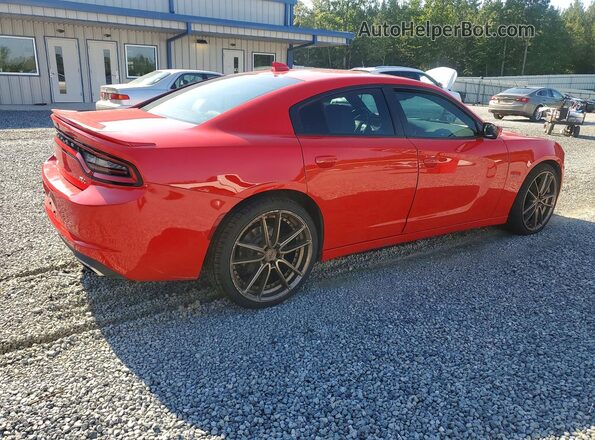 2C3CDXCT7GH272555 2016 DODGE CHARGER Красный Задняя правая четверть