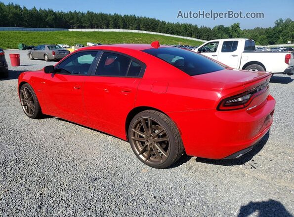 2C3CDXCT7GH272555 2016 DODGE CHARGER Красный Задняя левая четверть