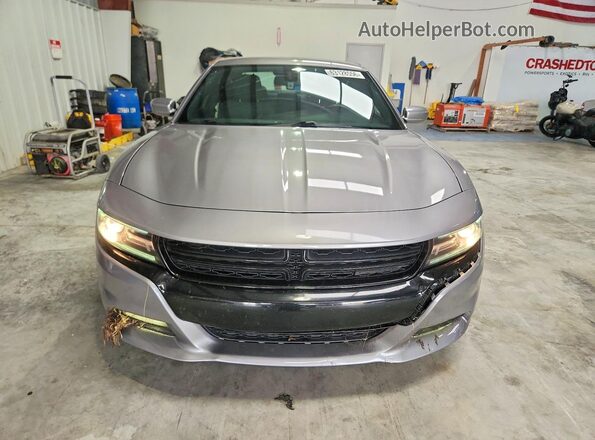 2C3CDXCT7HH510163 2017 DODGE CHARGER Silver Widok z przodu