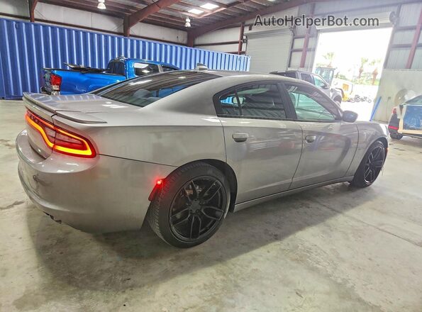 2C3CDXCT7HH510163 2017 DODGE CHARGER Silver Tył prawy
