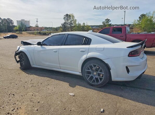 2C3CDXCT7HH539582 2017 DODGE CHARGER White Հետևի ձախ