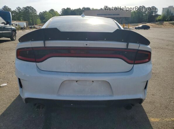 2C3CDXCT7HH539582 2017 DODGE CHARGER White Հետևի տեսք