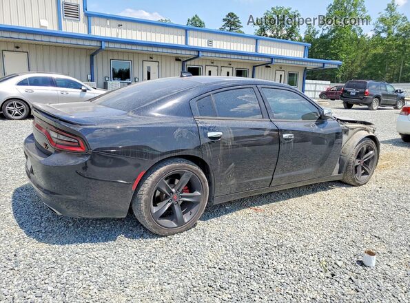 2C3CDXCT7HH551165 2017 DODGE CHARGER Черный Задняя правая четверть