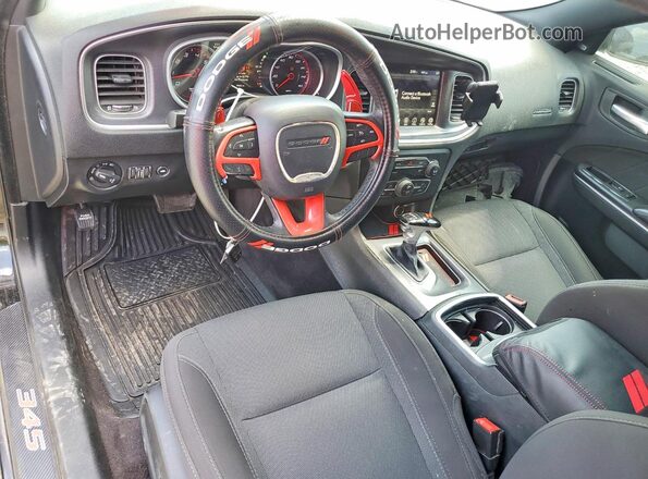 2C3CDXCT7HH551165 2017 DODGE CHARGER Черный Вид панели приборов