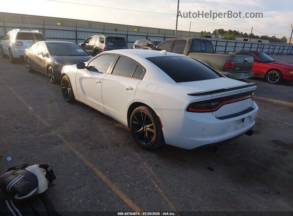 2C3CDXCT7JH135901 2018 DODGE CHARGER Белый Задняя левая четверть