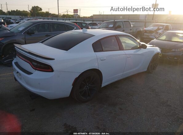 2C3CDXCT7JH135901 2018 DODGE CHARGER Белый Задняя правая четверть