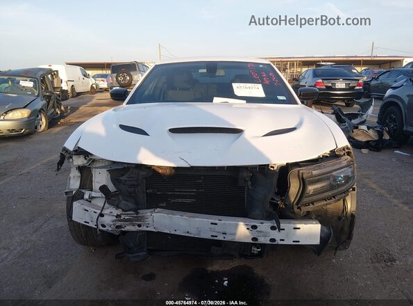 2C3CDXCT7JH135901 2018 DODGE CHARGER Белый Вид щитка приборов