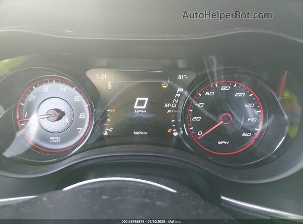 2C3CDXCT7JH135901 2018 DODGE CHARGER Белый Вид задних сидений
