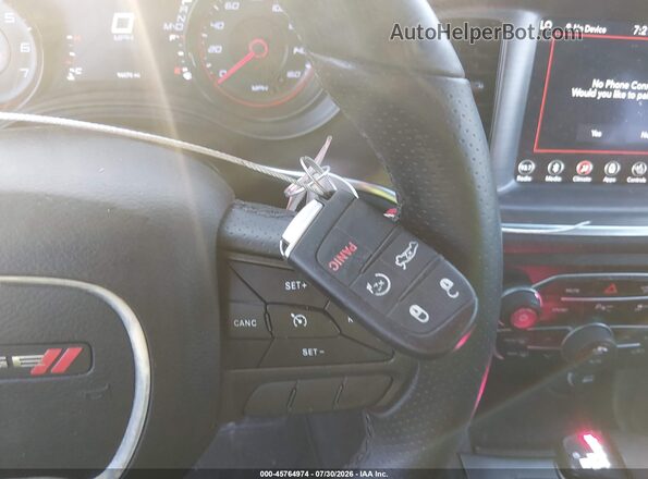 2C3CDXCT7JH135901 2018 DODGE CHARGER Белый Вид панели приборов