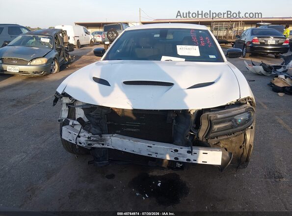 2C3CDXCT7JH135901 2018 DODGE CHARGER Белый Вид спереди