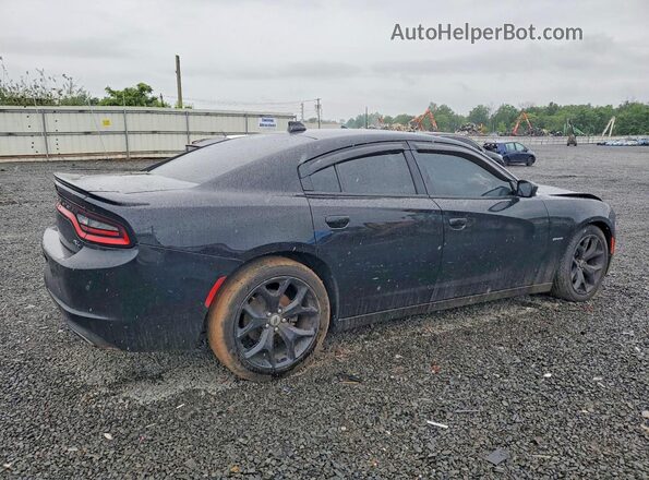 2C3CDXCT7JH187528 2018 DODGE CHARGER Black Rear right