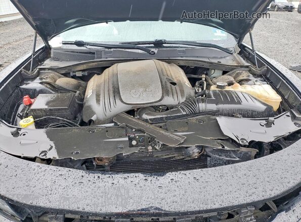 2C3CDXCT7JH187528 2018 DODGE CHARGER Black Rear interior view