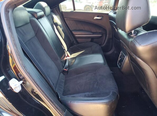 2C3CDXCT7JH323270 2018 DODGE CHARGER Черный Вид задних сидений