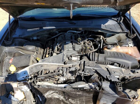 2C3CDXCT7JH323270 2018 DODGE CHARGER Черный Вид задней части салона