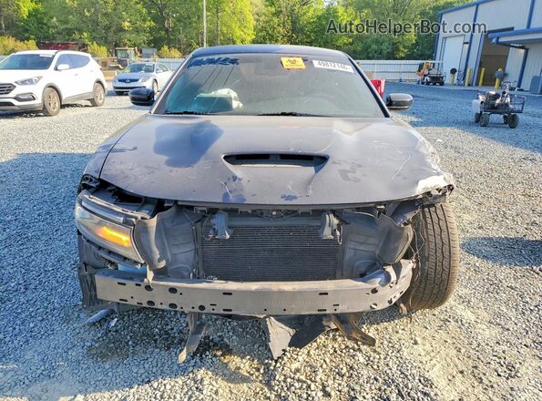 2C3CDXCT7KH507125 2019 DODGE CHARGER Gray Widok z przodu