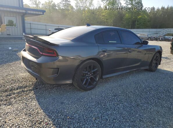 2C3CDXCT7KH507125 2019 DODGE CHARGER Gray Tył prawy