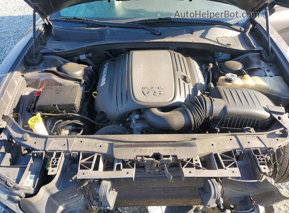 2C3CDXCT7KH507125 2019 DODGE CHARGER Gray Widok wnętrza z tyłu