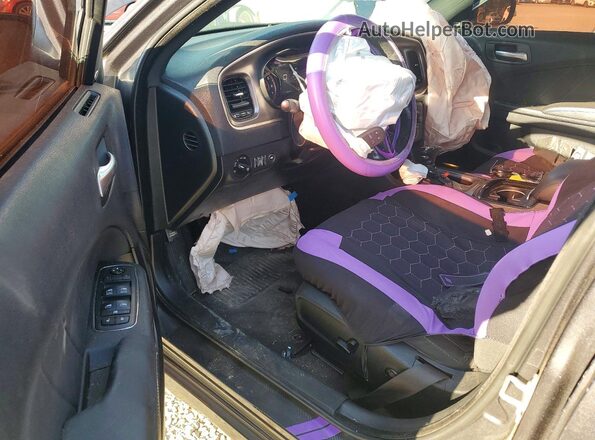 2C3CDXCT7KH507125 2019 DODGE CHARGER Gray Widok deski rozdzielczej