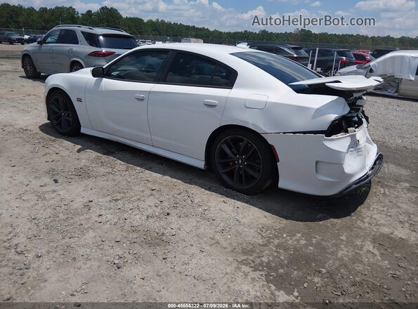 2C3CDXCT7KH520229 2019 DODGE CHARGER White Tył lewy