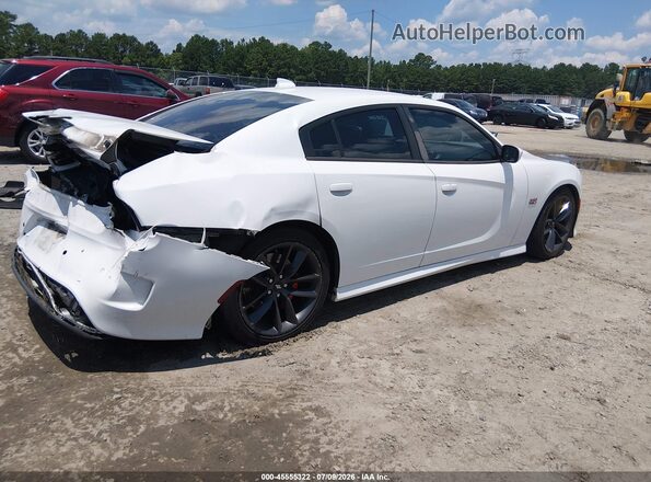 2C3CDXCT7KH520229 2019 DODGE CHARGER White Tył prawy