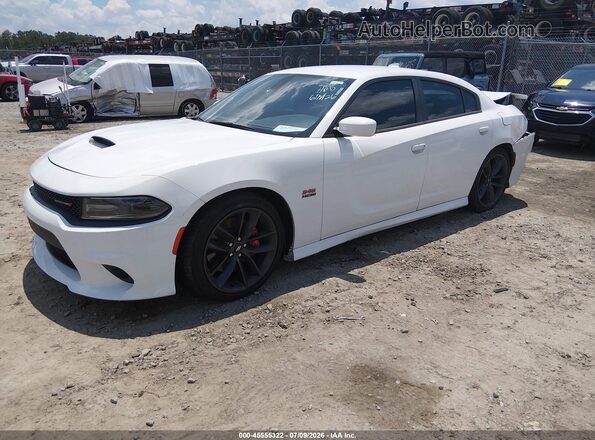 2C3CDXCT7KH520229 2019 DODGE CHARGER White Przód lewy