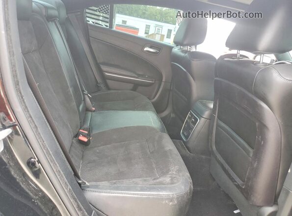 2C3CDXCT7KH692566 2019 DODGE CHARGER Black Հետևի նստատեղերի տեսք