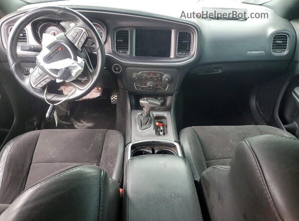 2C3CDXCT7KH692566 2019 DODGE CHARGER Black Առջևի վահանակի տեսք