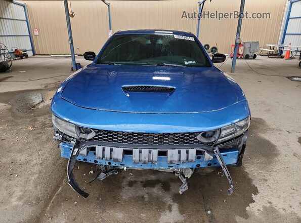 2C3CDXCT7MH556974 2021 DODGE CHARGER Blue 