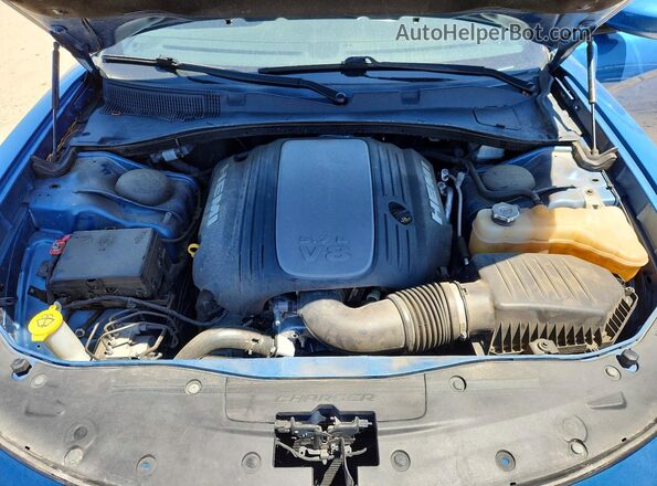 2C3CDXCT7MH565058 2021 DODGE CHARGER Blue Սալոնի հետևի տեսք