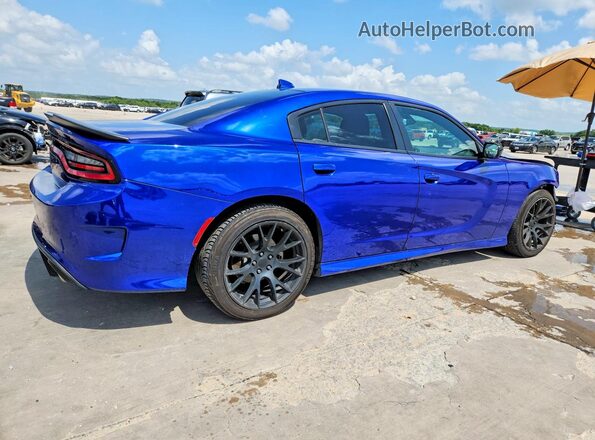 2C3CDXCT7MH643516 2021 DODGE CHARGER Blue Rear right