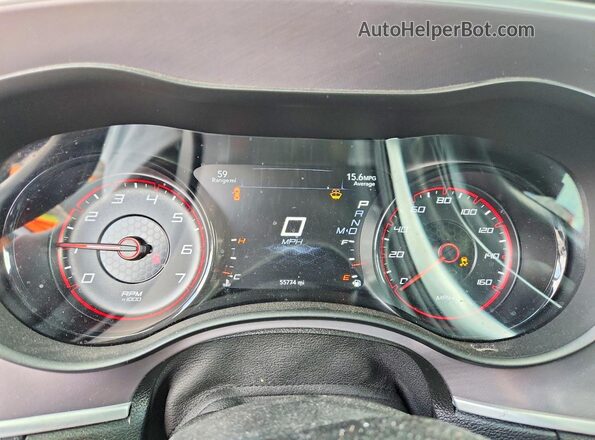 2C3CDXCT7MH643516 2021 DODGE CHARGER Blue Instrument cluster view