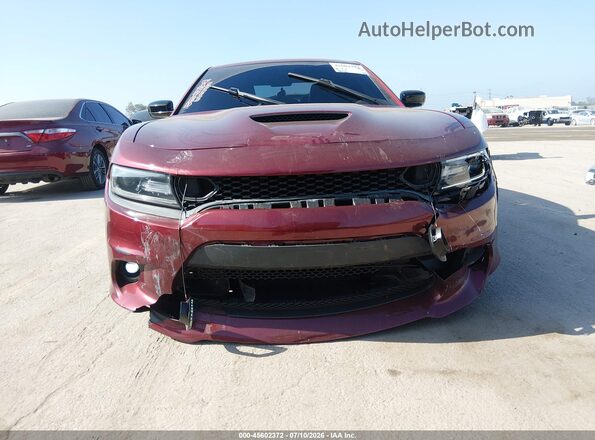 2C3CDXCT7MH643774 2021 DODGE CHARGER Burgundy 